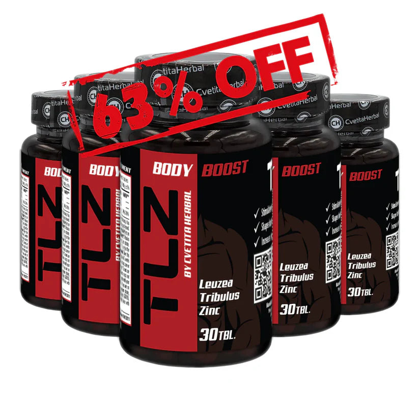 TLZ přírodní testosteronový booster 30 pro zvýšení testosteronu