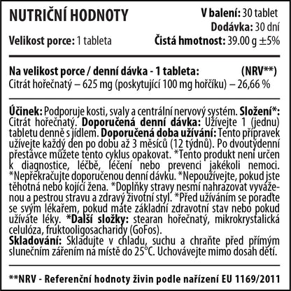 Citrát Hořečnatý